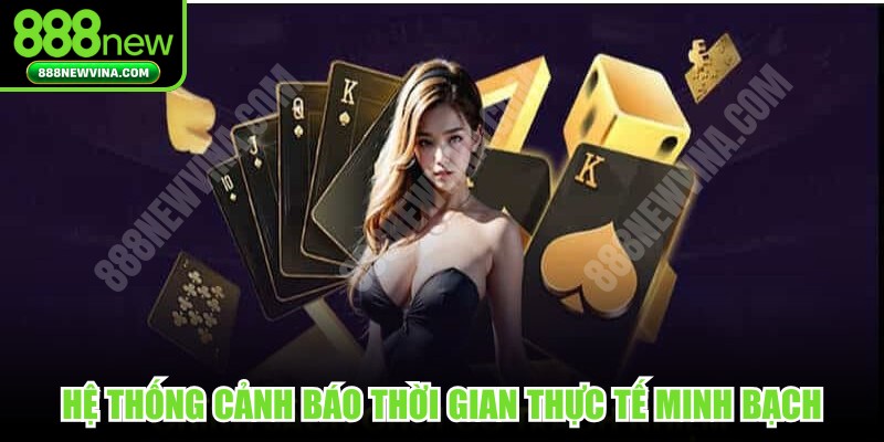 Hệ thống cảnh báo thời gian thực tế áp dụng minh bạch